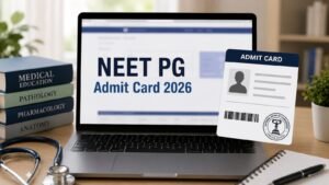 NEET PG 2026 - Download Admit Card, Check Exam Time and Marking Scheme