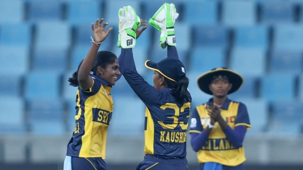 Sri Lanka vs UAE Womens Asia Cup - SL Win by 9 Wickets in 7.5 Overs