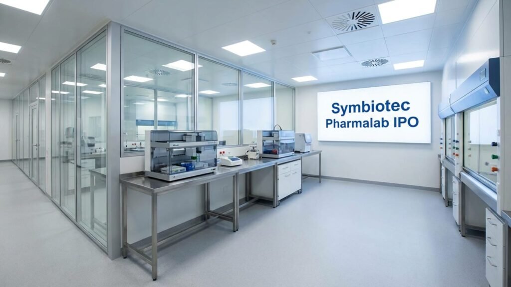 Symbiotec Pharmalab IPO Listing - Shares Debut Flat at Rs. 988 on NSE