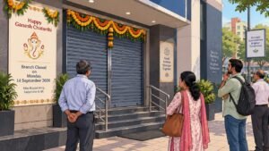 Ganesh Chaturthi Bank Holiday - Check Where Banks Are Closed Today