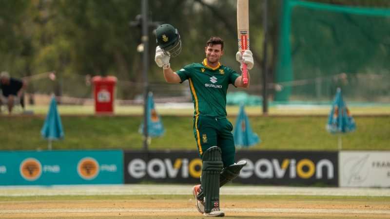 Jordan Hermann Scores 150 on ODI Debut as South Africa Beat Namibia
