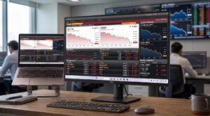 Sensex Falls 625 Points, Nifty Slips Below 23,300 as Oil Jumps