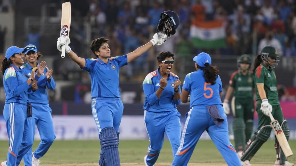 Shafalis 64 and Deeptis Three Wickets Send India Into Womens Asia Cup Final
