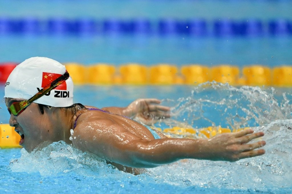 Chinese Teen Swimmer Yu Zidi Wins 200m IM Gold, Nearly Breaks World Record