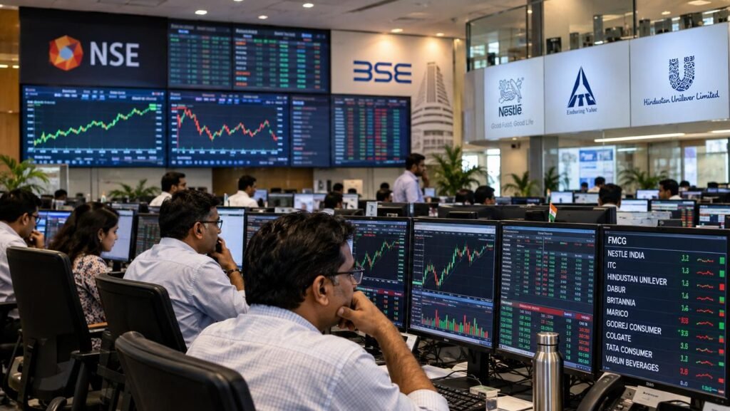 FMCG Stocks Gain in Early Trade as Nestle India, ITC Lead
