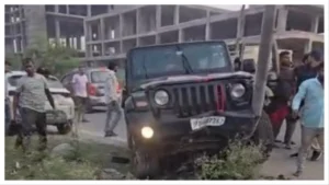 Greater Noida Thar Crash Kills Lawyer, Wife Critically Injured