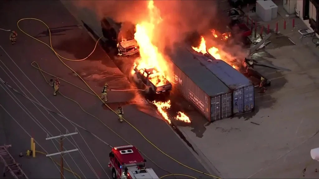 Three Killed as News Helicopter Covering Los Angeles Bus Crash Goes Down