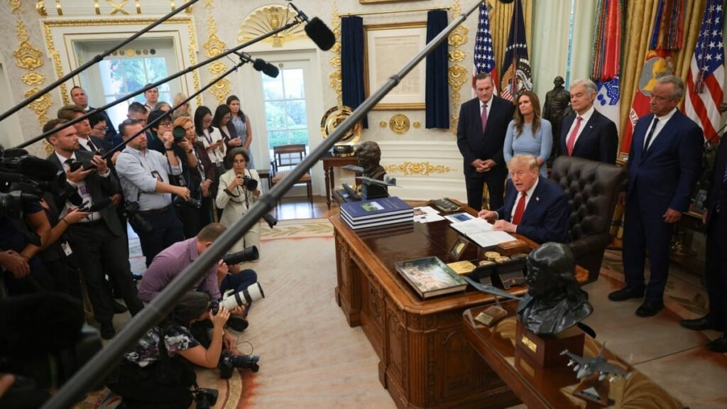 Trump Media Fight Escalates as Major US Networks Suspend White House Coverage